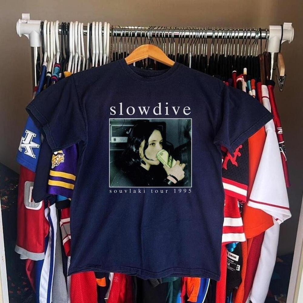 Navy Blue Slowdive T-Shirt